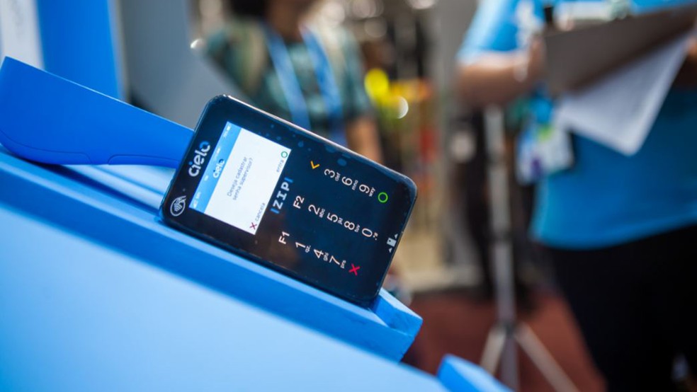 Cielo Zip não depende de celular e aceita pagamentos por NFC — Foto: Divulgação/Cielo