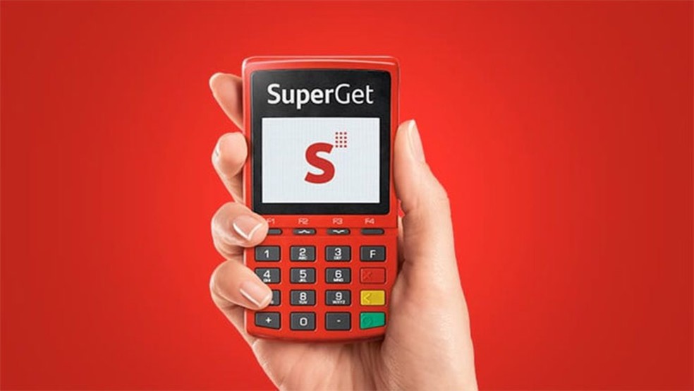 Superget é a maquininha da Getnet, do Banco Santander — Foto: Divulgação/Getnet