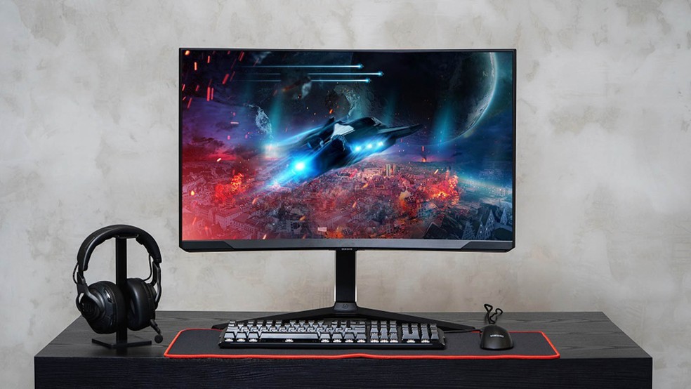 Monitor Gamer Samsung: veja sete opções para montar um setup de jogos — Foto: Divulgação/Samsung