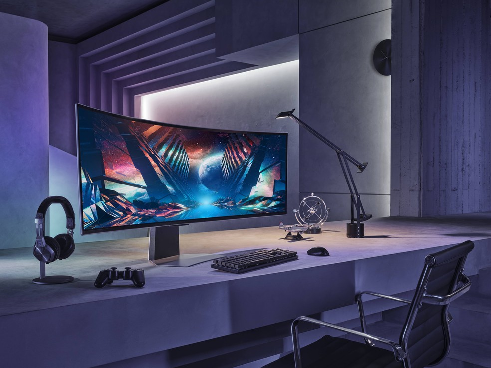 Conheça seis modelos de monitor ultrawide curvo — Foto: Divulgação/Samsung