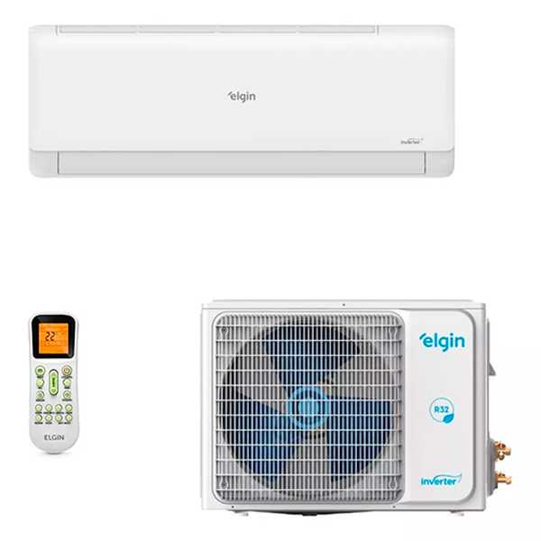 Ar-condicionado Hw Elgin Eco Inverter Ii 9000 Btu R32 Qf Cor Branco 220v