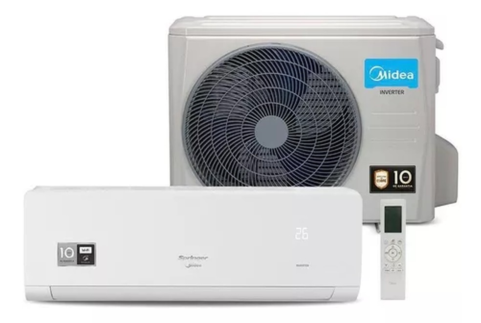 Ar-condicionado Inverter Springer Midea 9000 Btus Q/f 220v — Foto: Reprodução/Mercado Livre