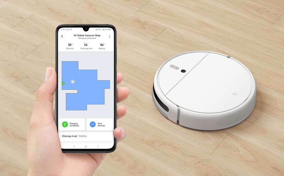 Conheça seis modelos de robô aspirador Xiaomi por preços a partir de R$ 1.315 — Foto: Divulgação/Xiaomi