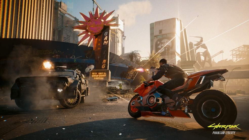 Cyberpunk 2077 recebeu DLC paga Phantom Liberty, considerada redenção do título — Foto: Divulgação/CD Projekt