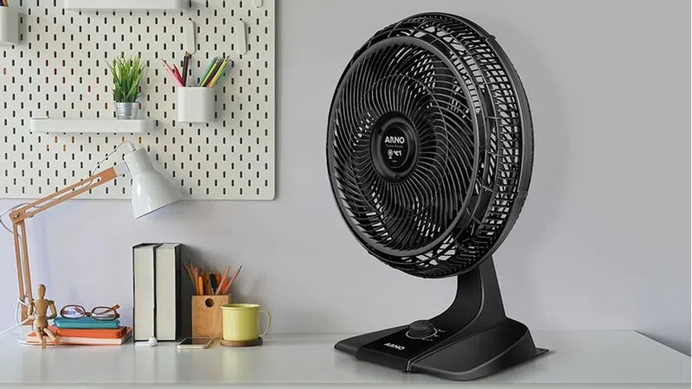 Conheça sete modelos de ventilador turbo para espantar o calor — Foto: Divulgação/Arno