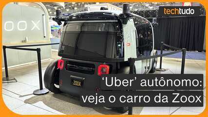 Zoox: conheça o carro 'Uber' autônomo exibido na CES 2024