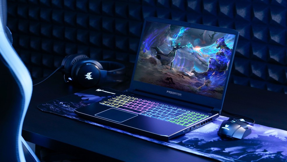 Confira 7 modelos de bases com cooler para evitar superaquecimentos no seu notebook gamer — Foto: Divulgação/Acer