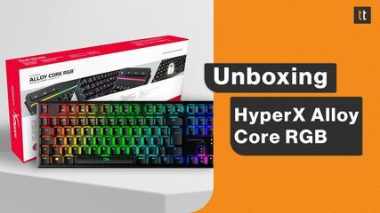 HyperX Alloy Core RGB: veja UNBOXING de teclado gamer!