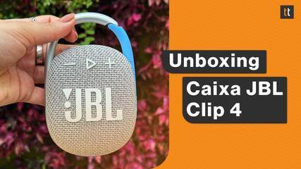 [Unboxing] JBL Clip 4 Eco é a nova caixa de som Bluetooth da marca no Brasil