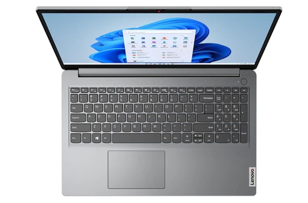 Lenovo Ideapad 1i pode ser um notebook funcional para o dia a dia com tarefas simples. — Foto: Divulgação/Lenovo