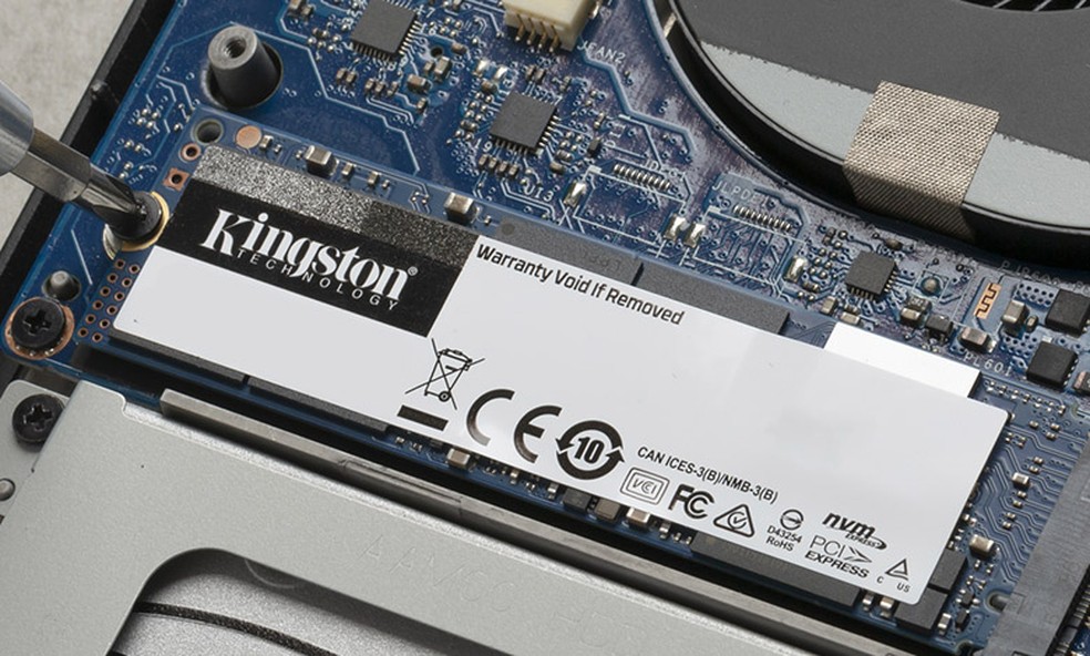 Kingston NV2 possui interface de conexão PCIe Gen 4.0 x4 — Foto: Divulgação/Kingston