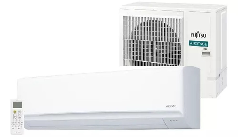 Ar-condicionado Fujitsu conta com tecnologia inverter — Foto: Reprodução/Mercado-Livre