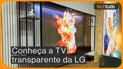 Signature T: conheça TV Transparente 4K da LG apresentada na CES 2024