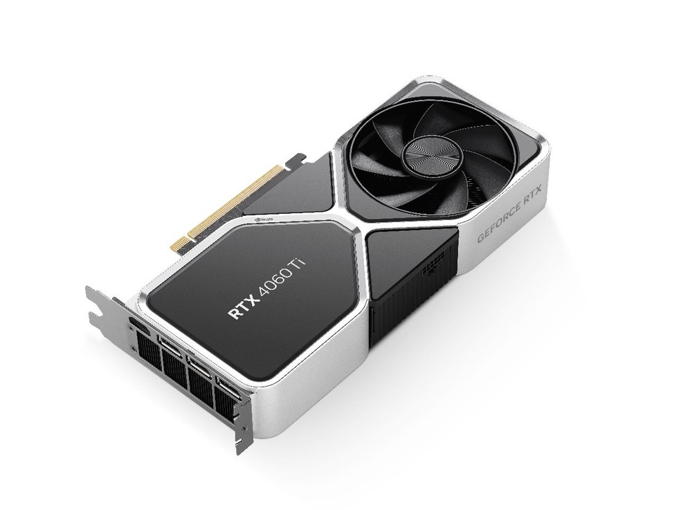 GeForce RTX 4060 Ti conta com a arquitetura mais moderna da Nvidia. — Foto: Divulgação/Nvidia