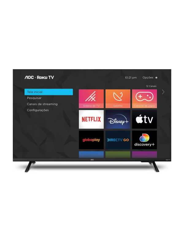 Smart TV LED AOC Roku 32” HD 32S5135/78G